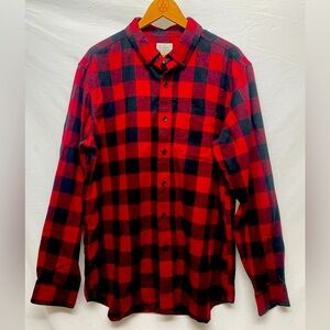 L.L.Bean plaid flannel
